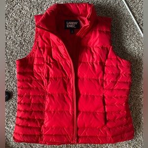 Lands’ End Puffer Vest - size 18